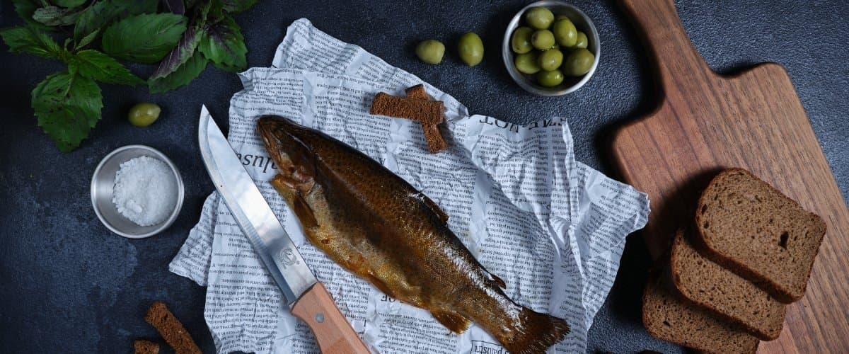 Cold smoked fish